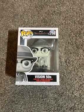 Funko Vision 50s Vinyl Figure - Gray, Black, White